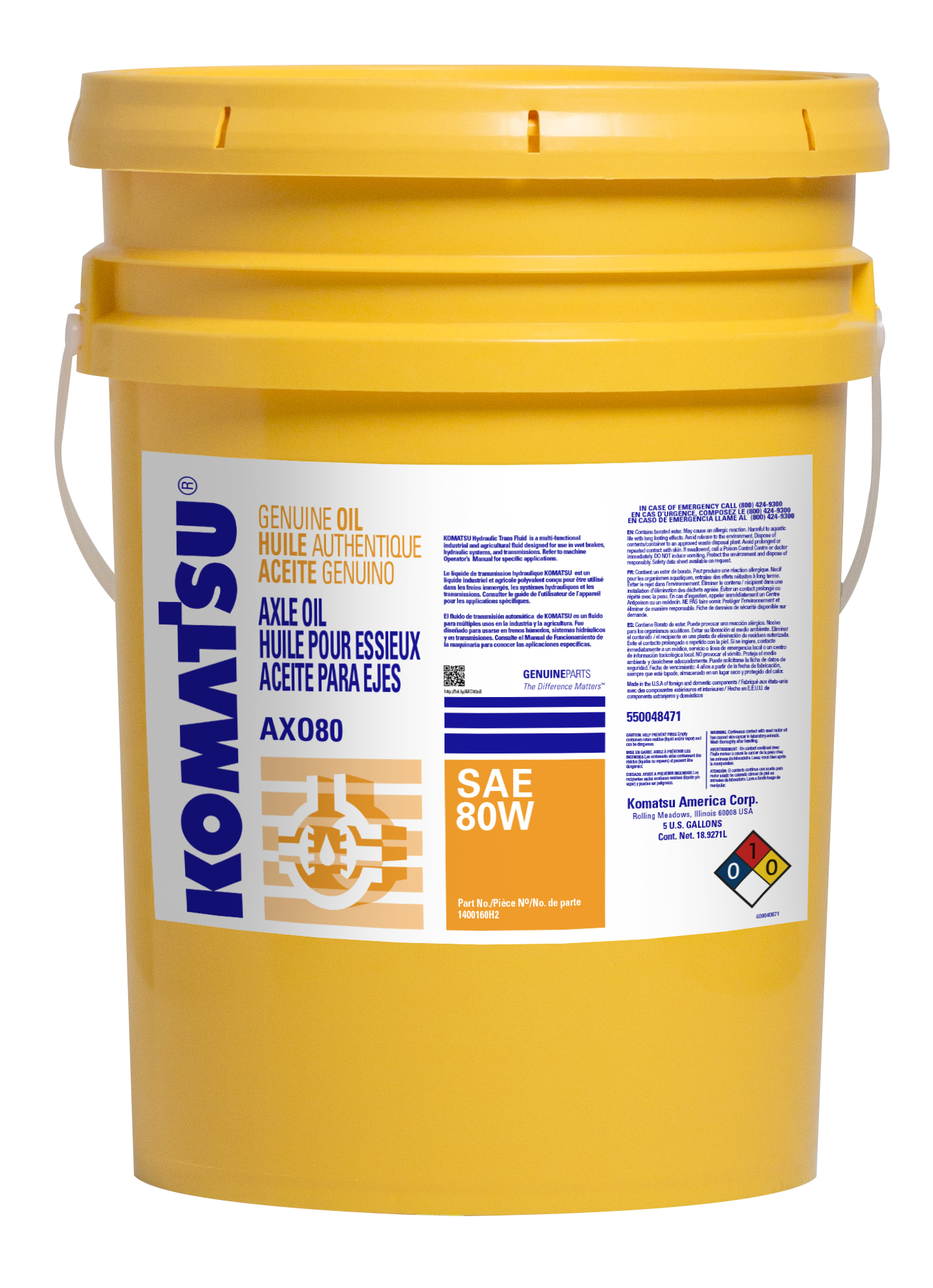 C1400160H2 - Fluids | Komatsu